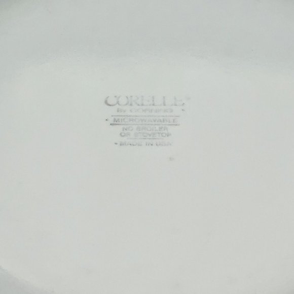 5 Corelle Sea and Sand Dinner Plates 10 1/4" light blue beige floral - Picture 6 of 9